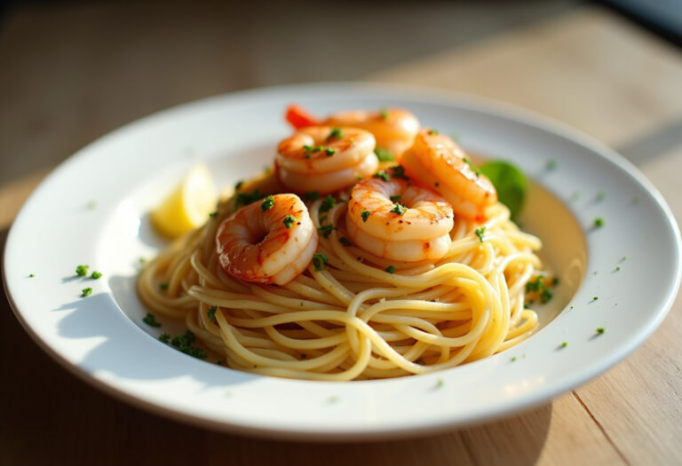 Shrimp Scampi With Pasta Recipe