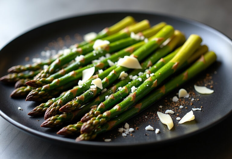 Simple Oven Roasted Asparagus With Parmesan Recipe