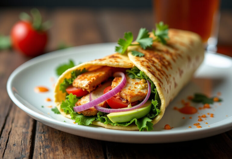 Southwest Chicken Wrap Recipe