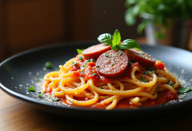 Spicy Italian Sausage Pasta Recipe