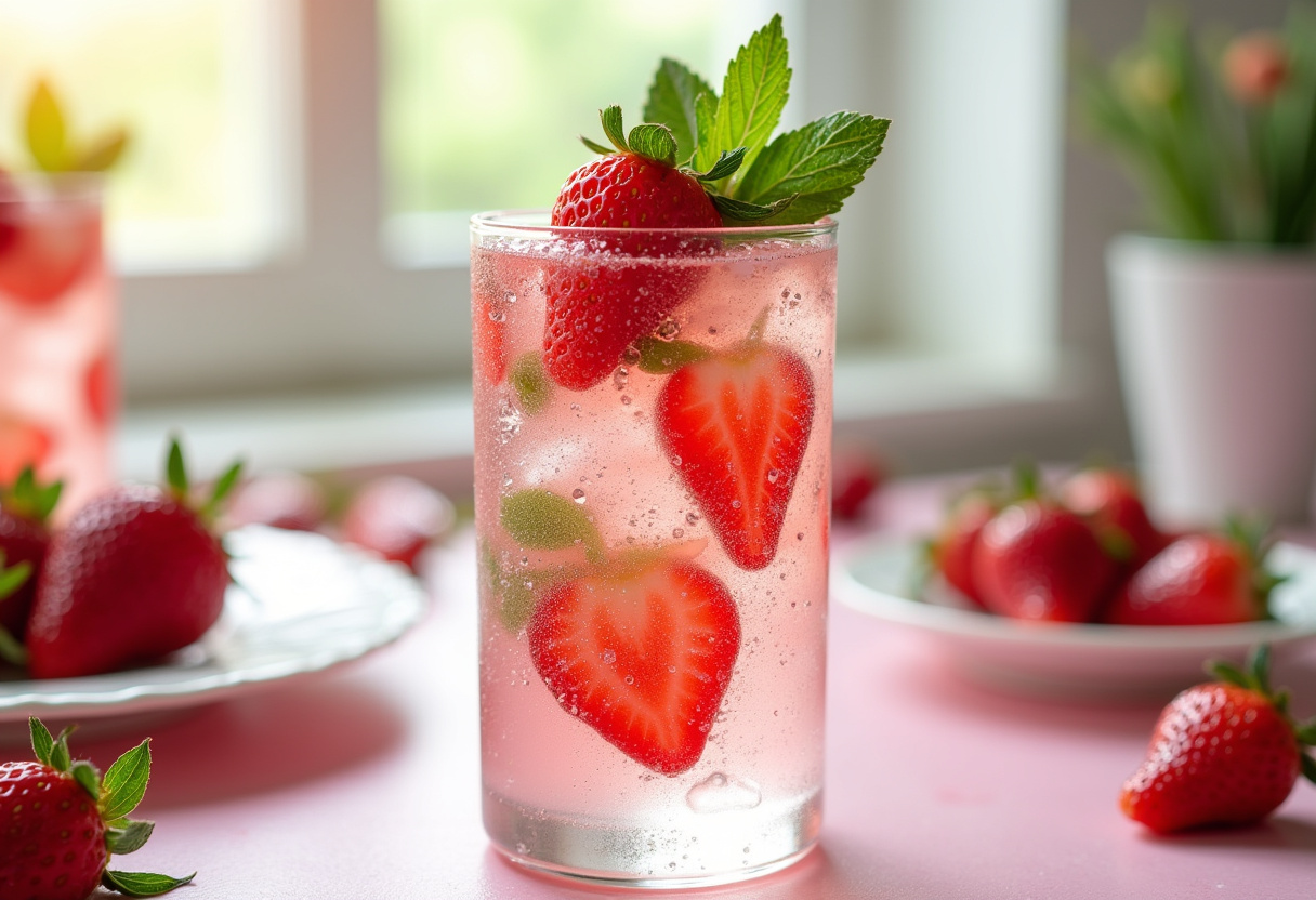 Springtime Strawberry Sipper Recipe