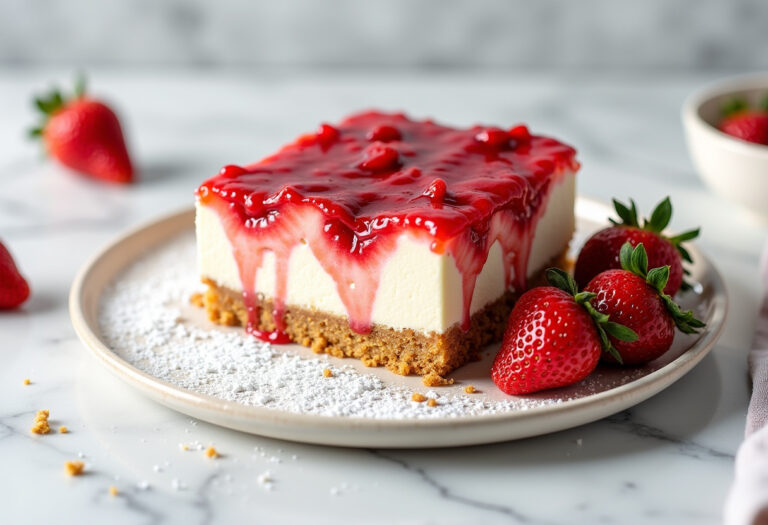 Strawberry Cheesecake Dump Cake Recipe