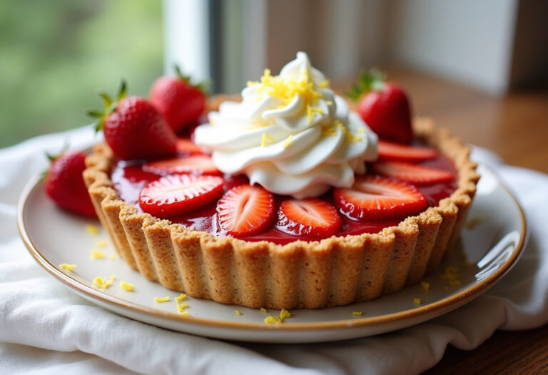 Strawberry Icebox Pie Recipe