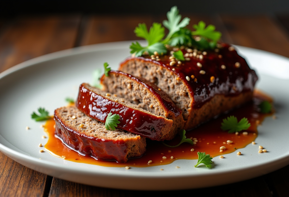Sweet & Spicy Korean Bbq Meatloaf Recipe