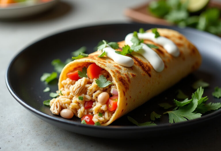 Taco Bell Chicken Burrito – Bex’s Kitchen Recipe