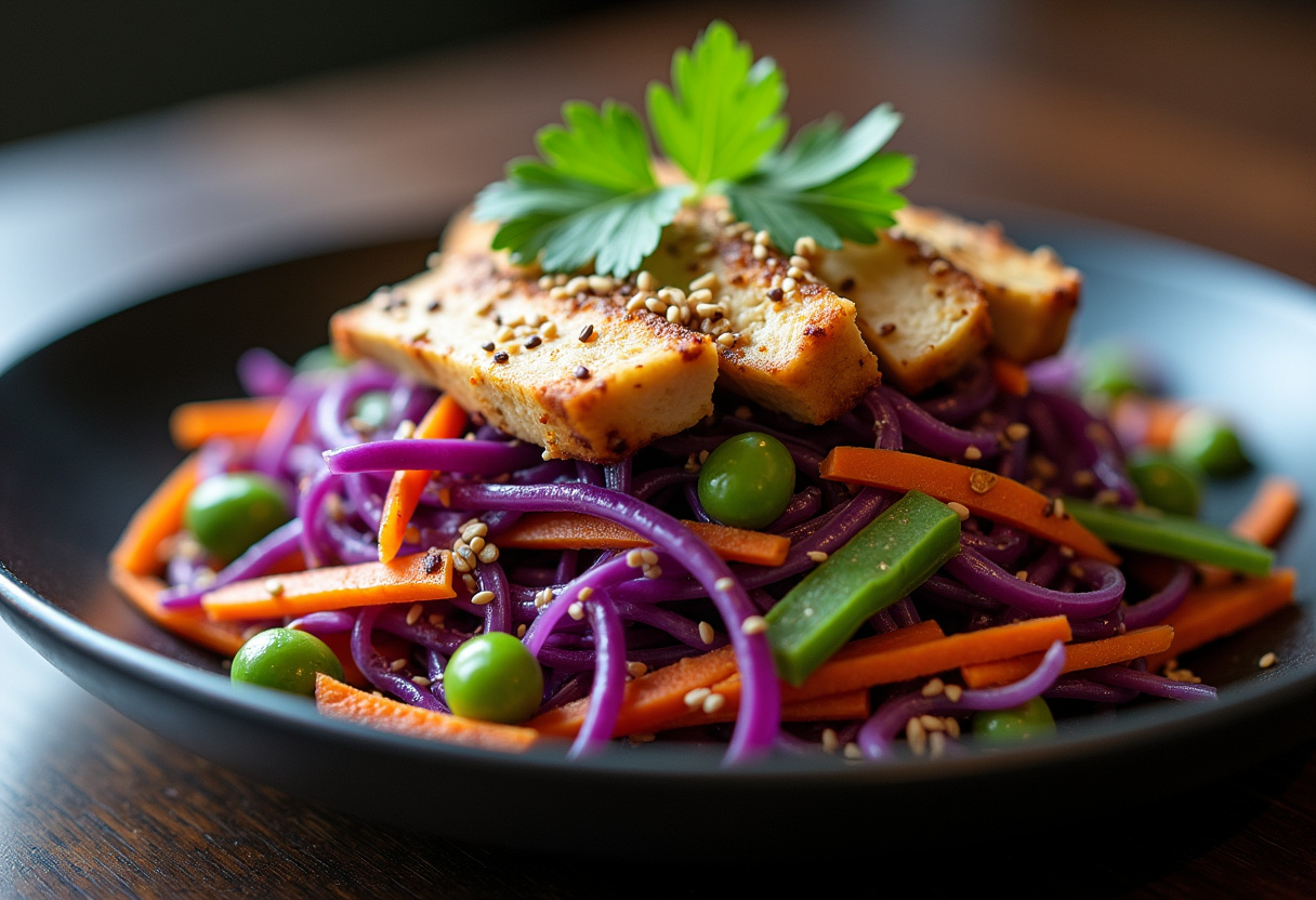 Thai Peanut Chicken Crunch Slaw Salad Recipe