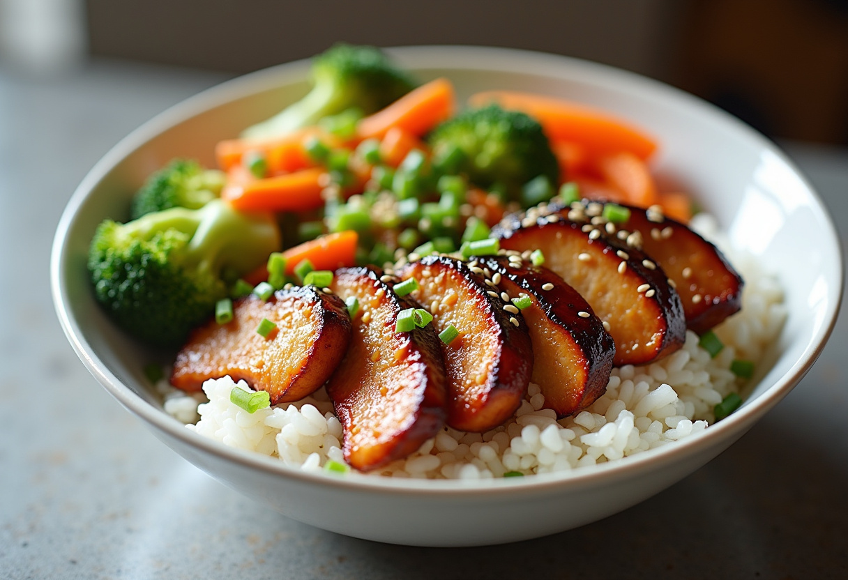 The Best Teriyaki Chicken Rice Bowl Recipe
