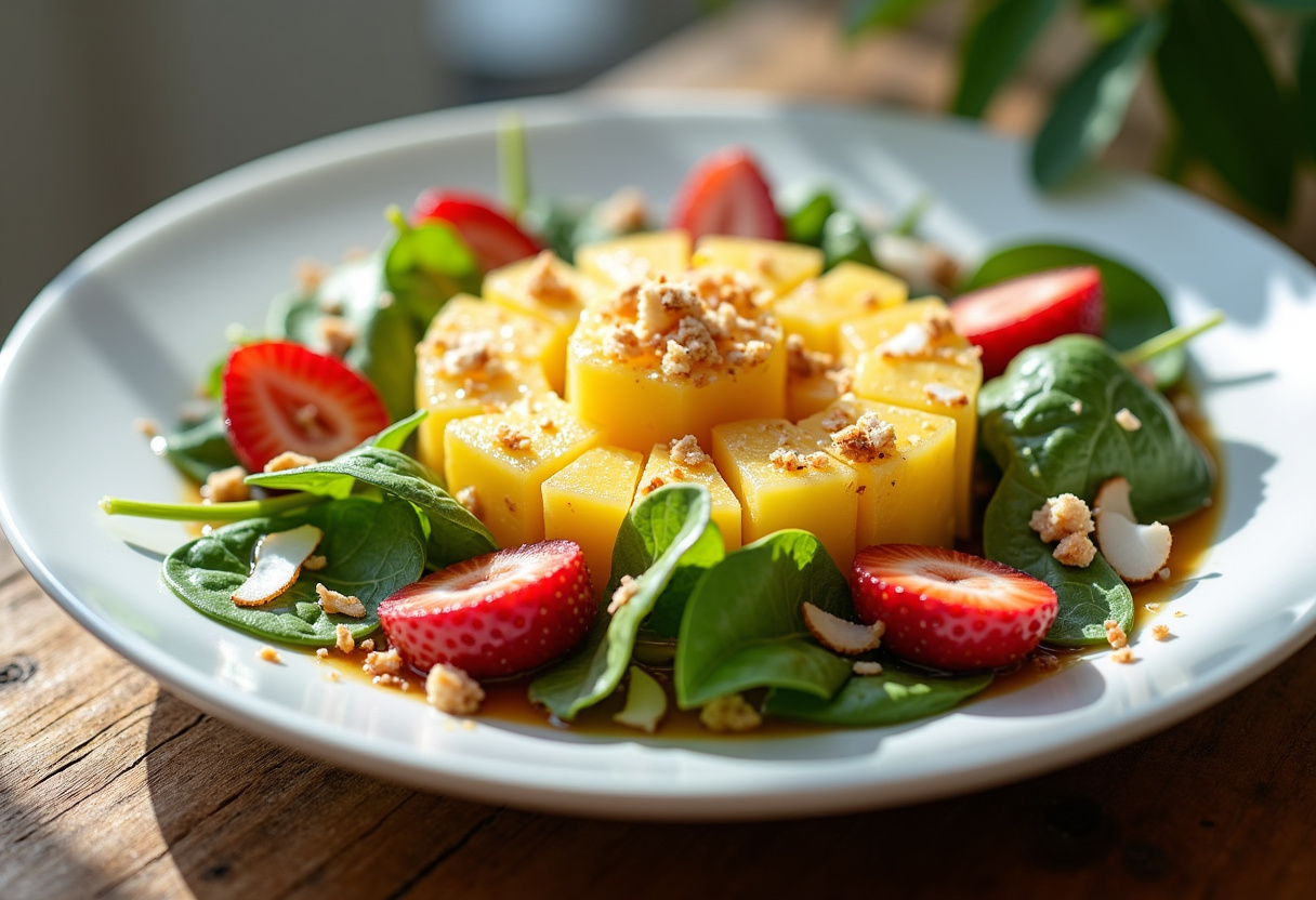 Tropical Pineapple Salad Recipe
