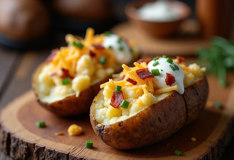 Twice Baked Potatoes Recipe