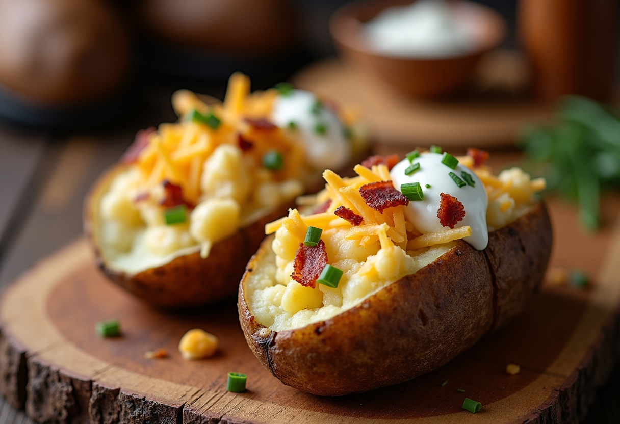 Twice Baked Potatoes Recipe