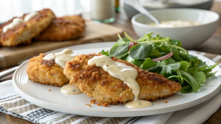 Air Fryer Parmesan Crusted Chicken With Mayo Recipe