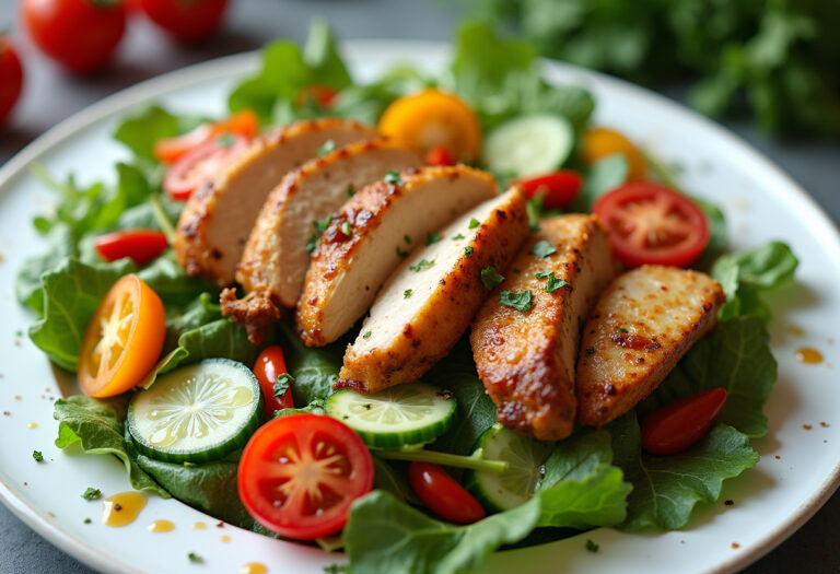 Baked Marinated Chicken Salad Recipe
