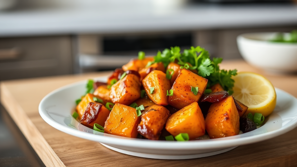 Bbq Chicken & Roasted Sweet Potato Bowls Recipe