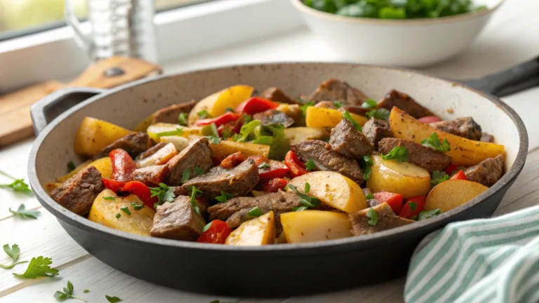 Beef And Potatoes Skillet Recipe