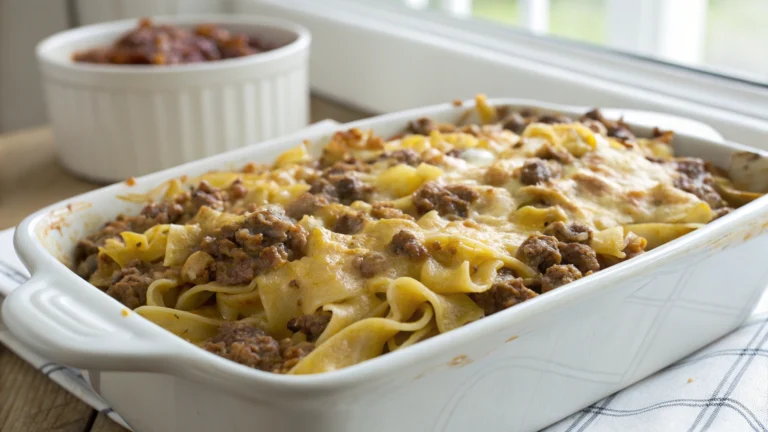 Beef Noodle Casserole Recipe