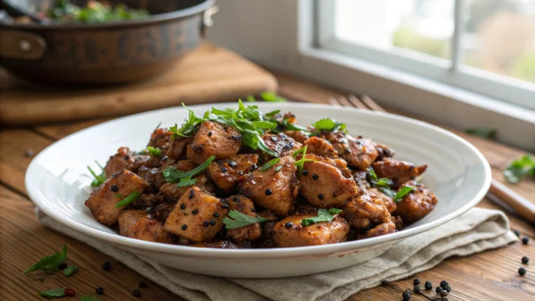 Black Pepper Chicken Recipe