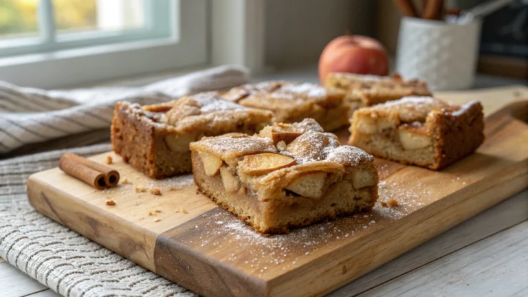 Brown Butter Apple Blondies Recipe