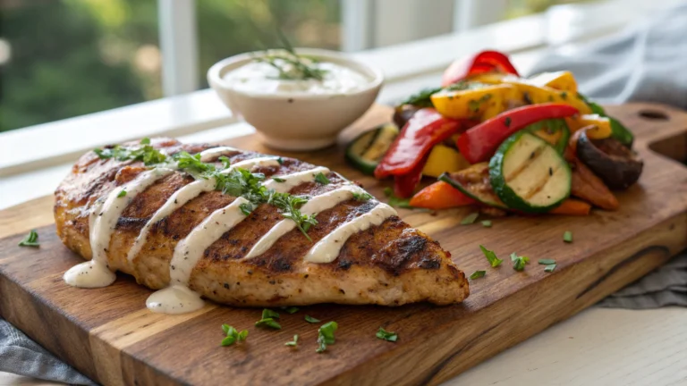 Cajun Grilled Chicken With Alabama White Sauce Recipe