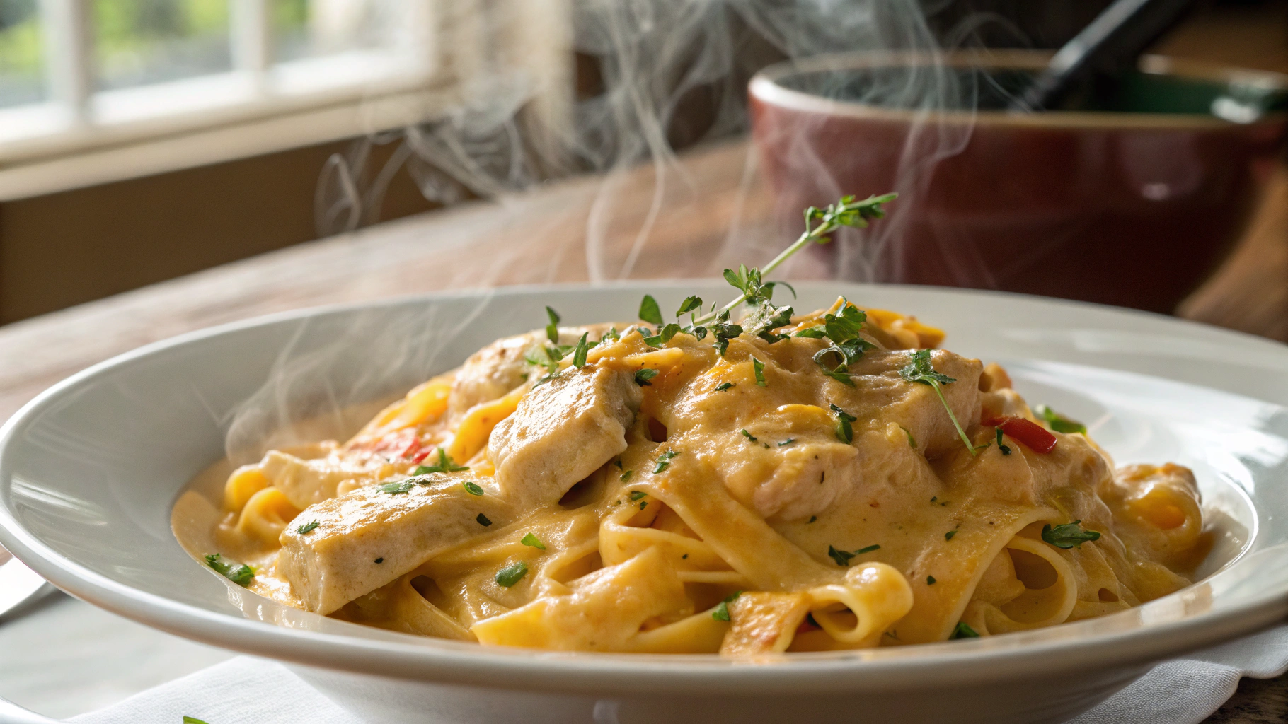 Cheesy Chicken Pasta Recipe Recipe