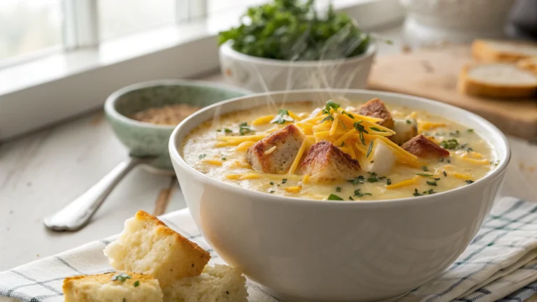 Cheesy Potato Soup Recipe