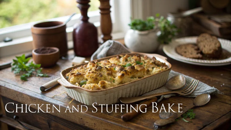 Chicken and Stuffing Bake Recipe