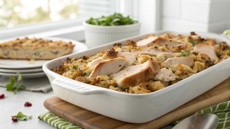 Chicken And Stuffing Casserole Recipe