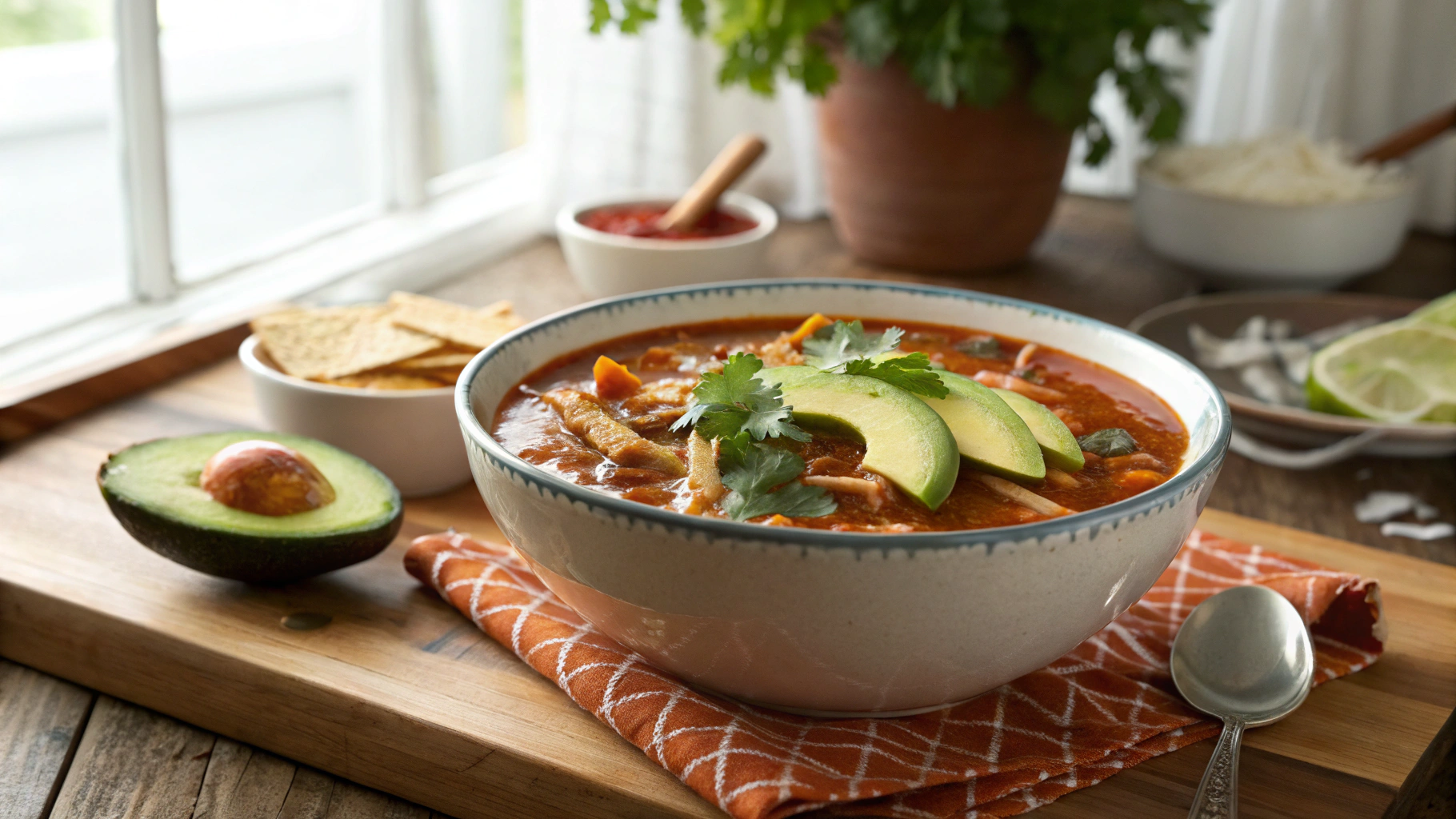 Chicken Enchilada Soup Recipe