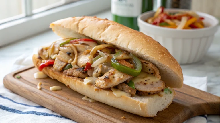 Chicken Philly Cheesesteak Recipe
