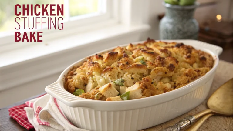 Chicken Stuffing Bake Recipe
