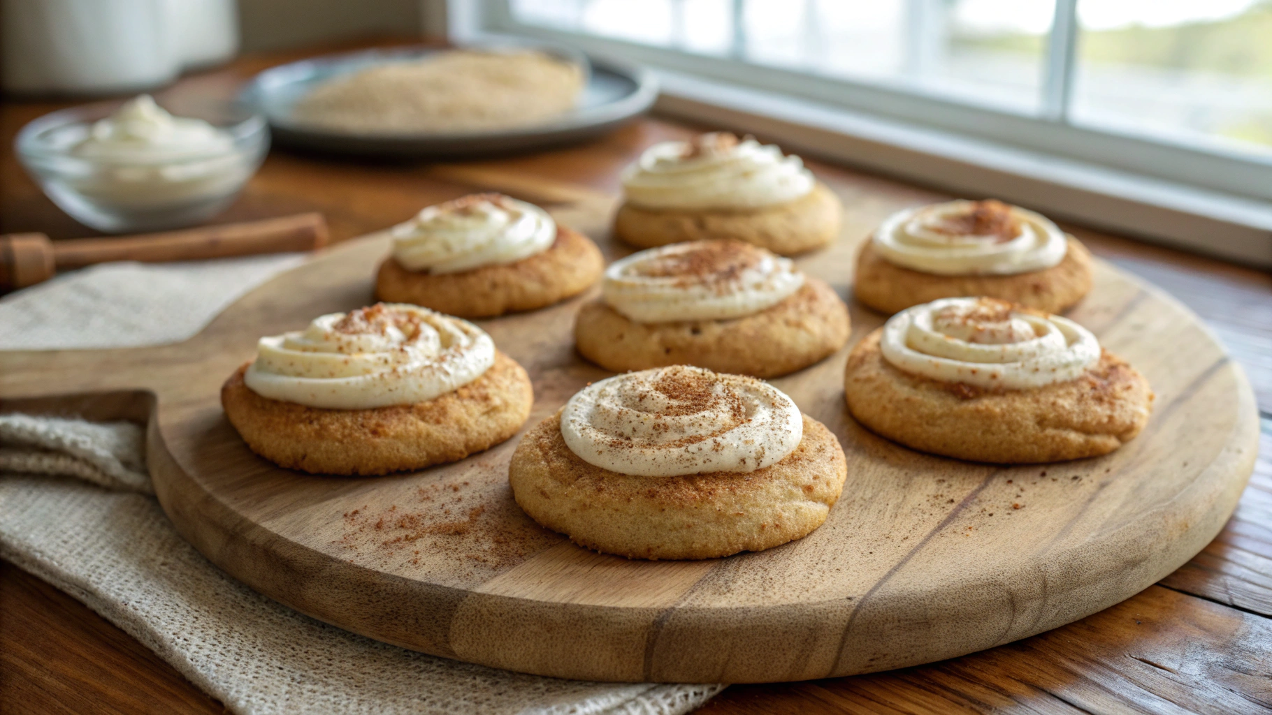 Cinnamon Cream Cheese Cookies Recipe