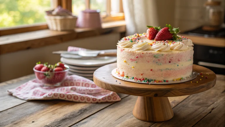 Confetti Layer Cake Recipe