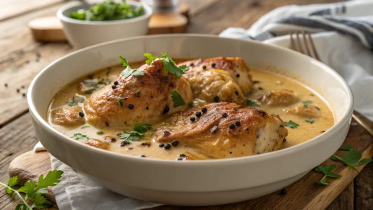 Creamy Coconut Milk Chicken Recipe