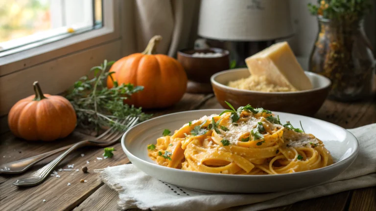 Creamy Pumpkin Pasta Recipe