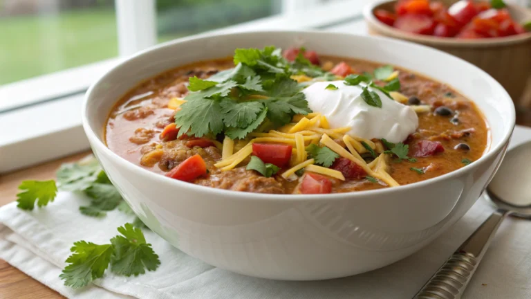 Creamy Taco Soup Recipe