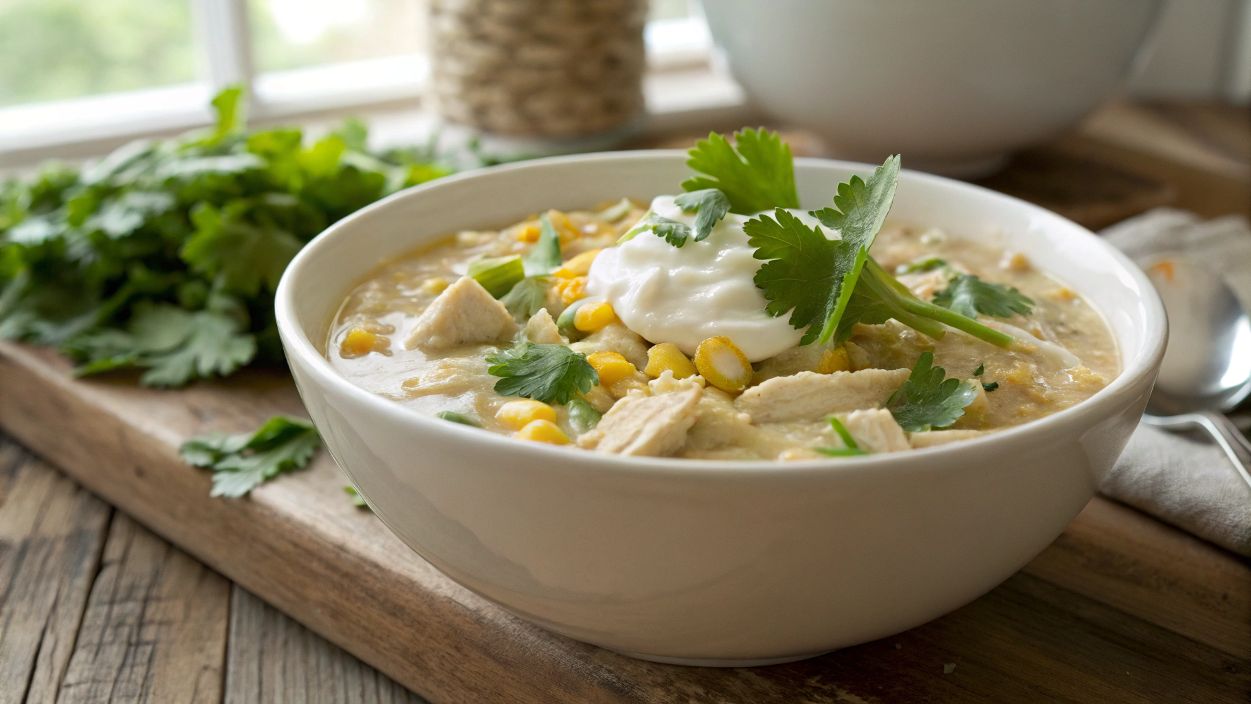 Creamy White Chicken Chili Recipe