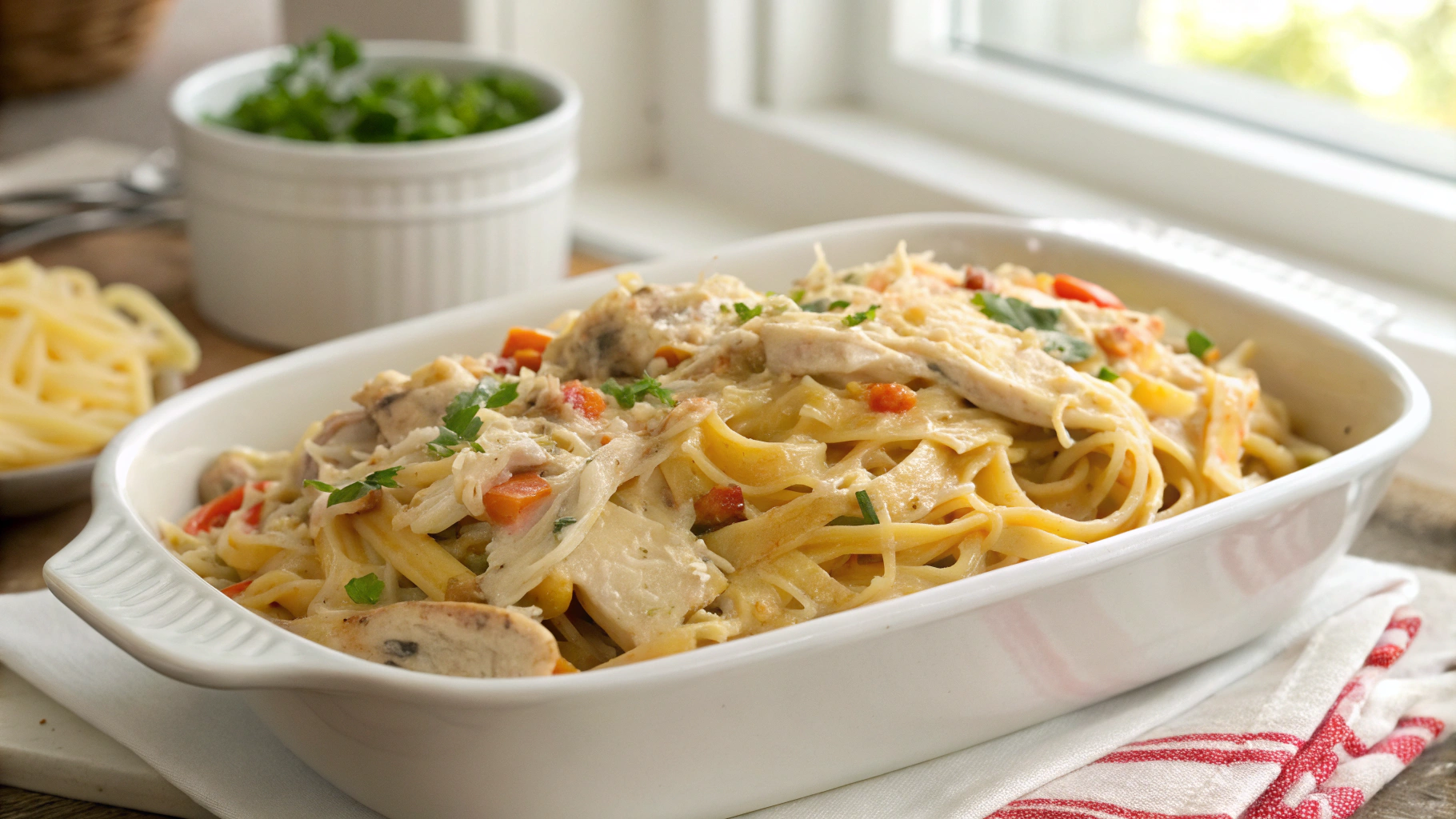Easy Chicken Tetrazzini Recipe