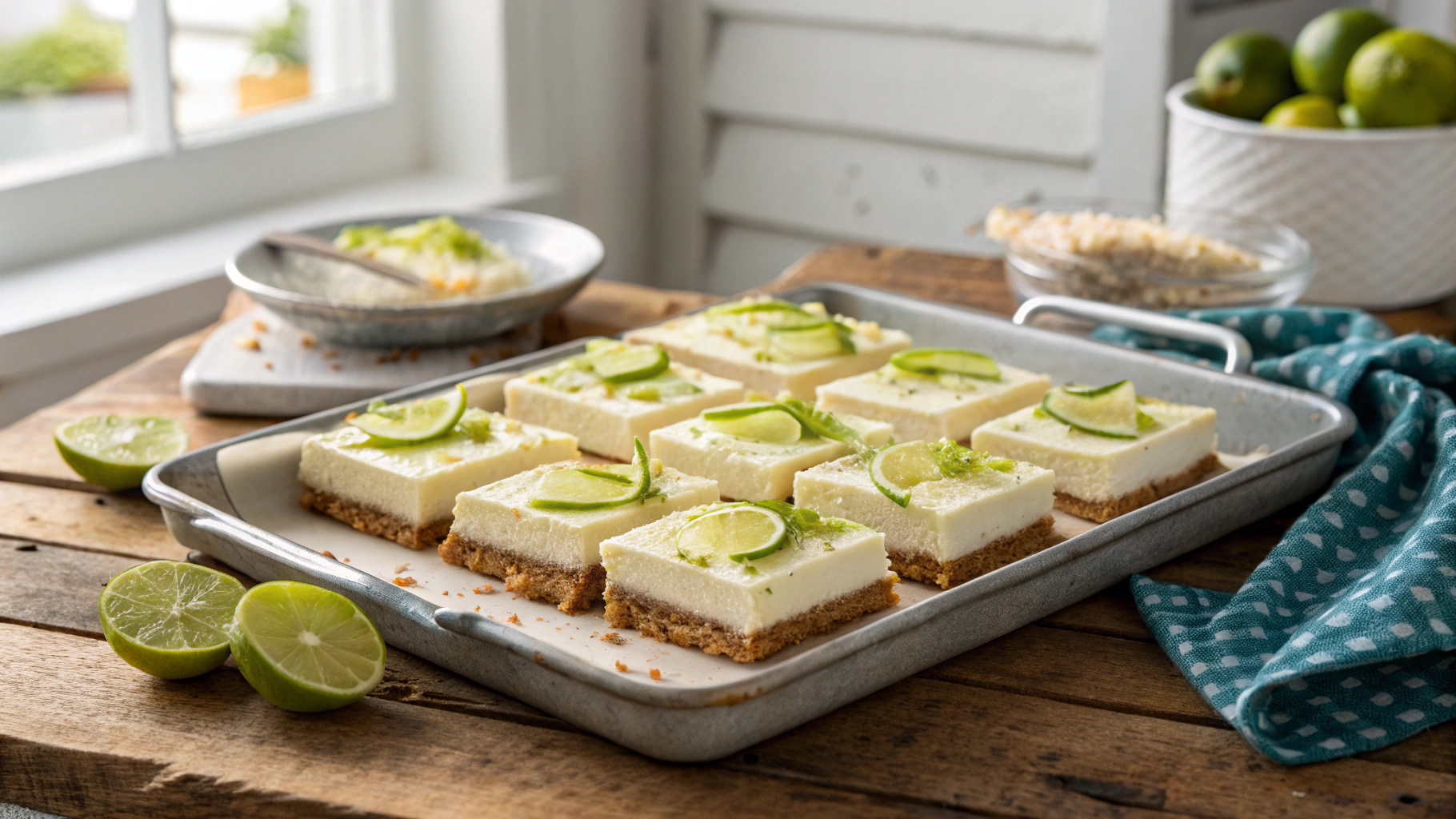Easy Key Lime Pie Bars Recipe