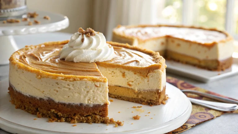 Easy Pumpkin Pie Cheesecake