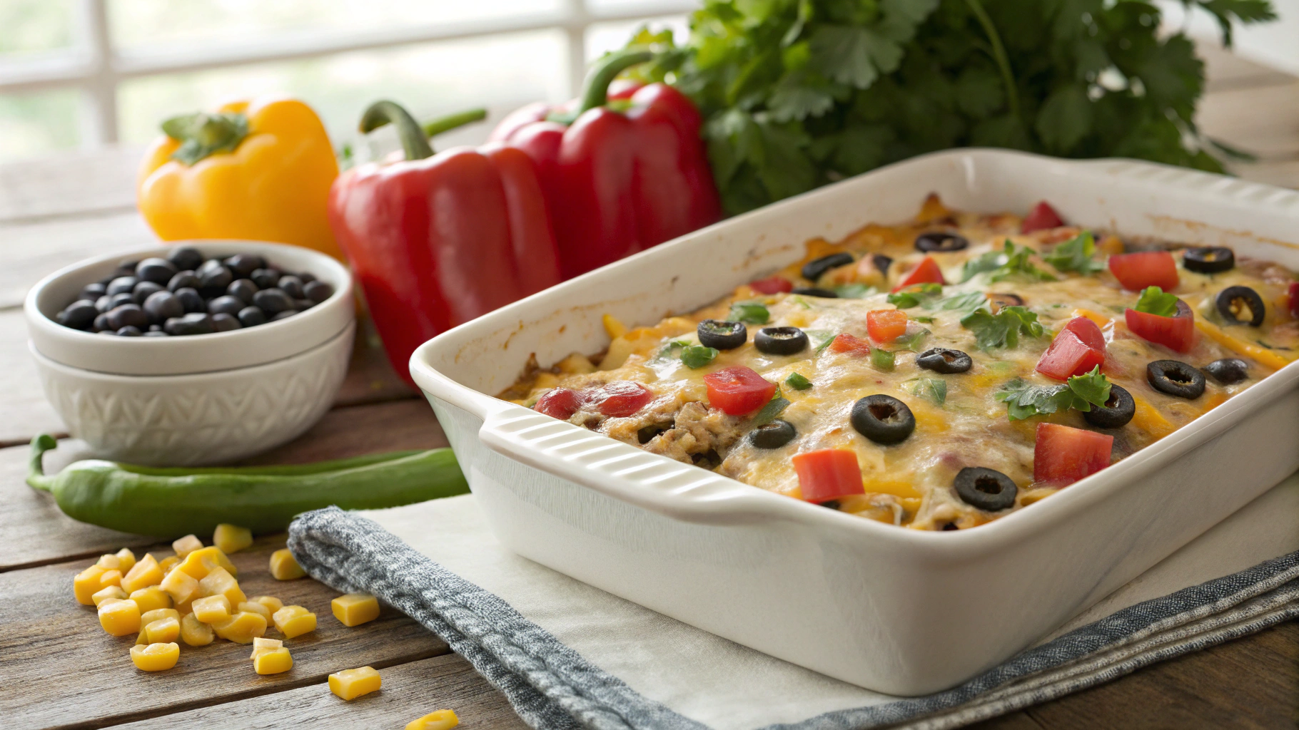 Fiesta Chicken Casserole Recipe
