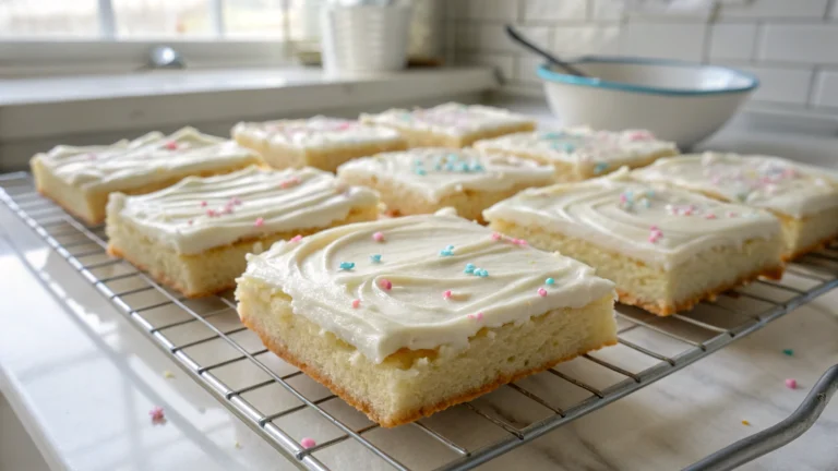 Frosted Sugar Cookie Bars Recipe