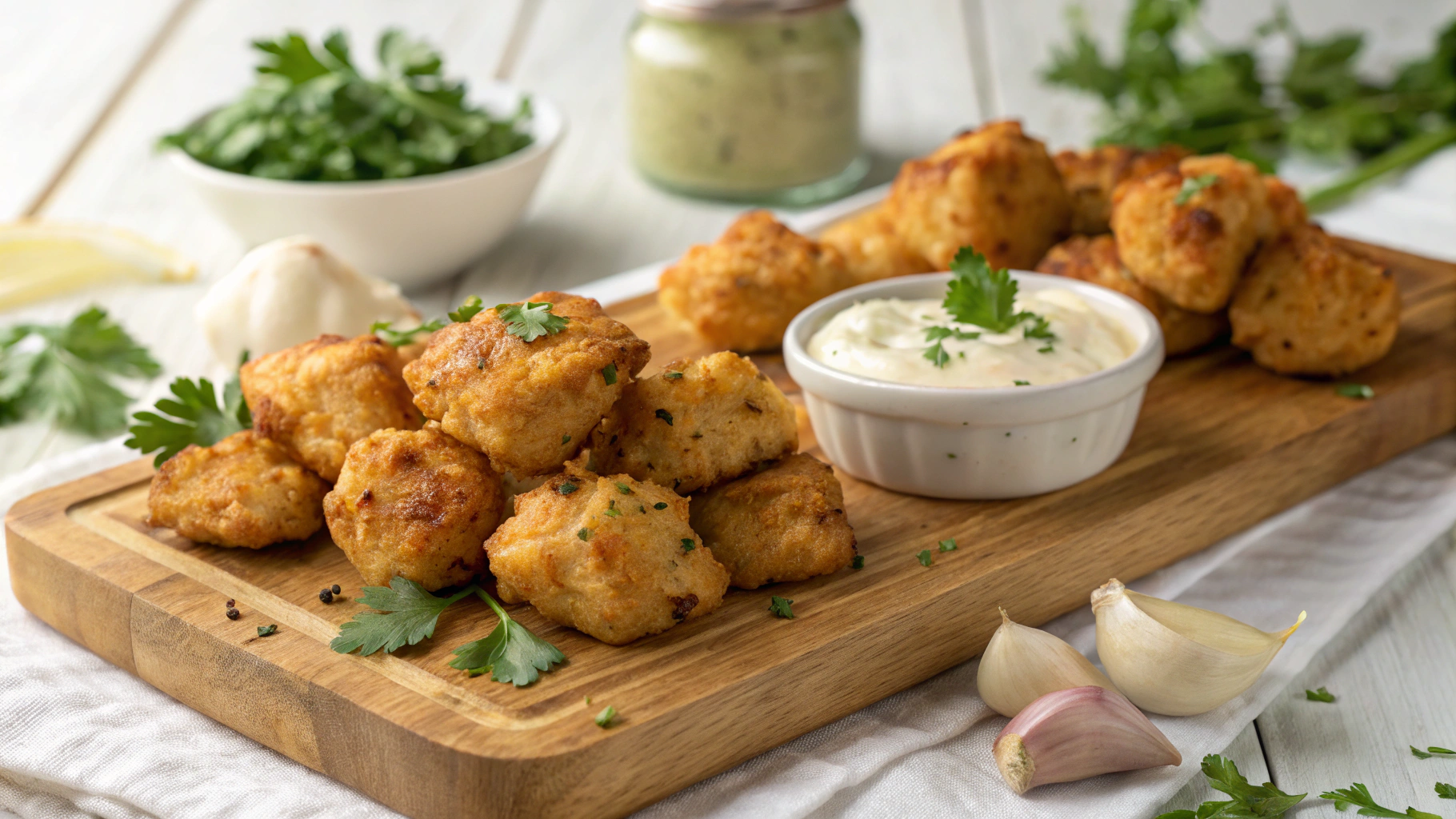 Garlic Butter Chicken Bites Recipe