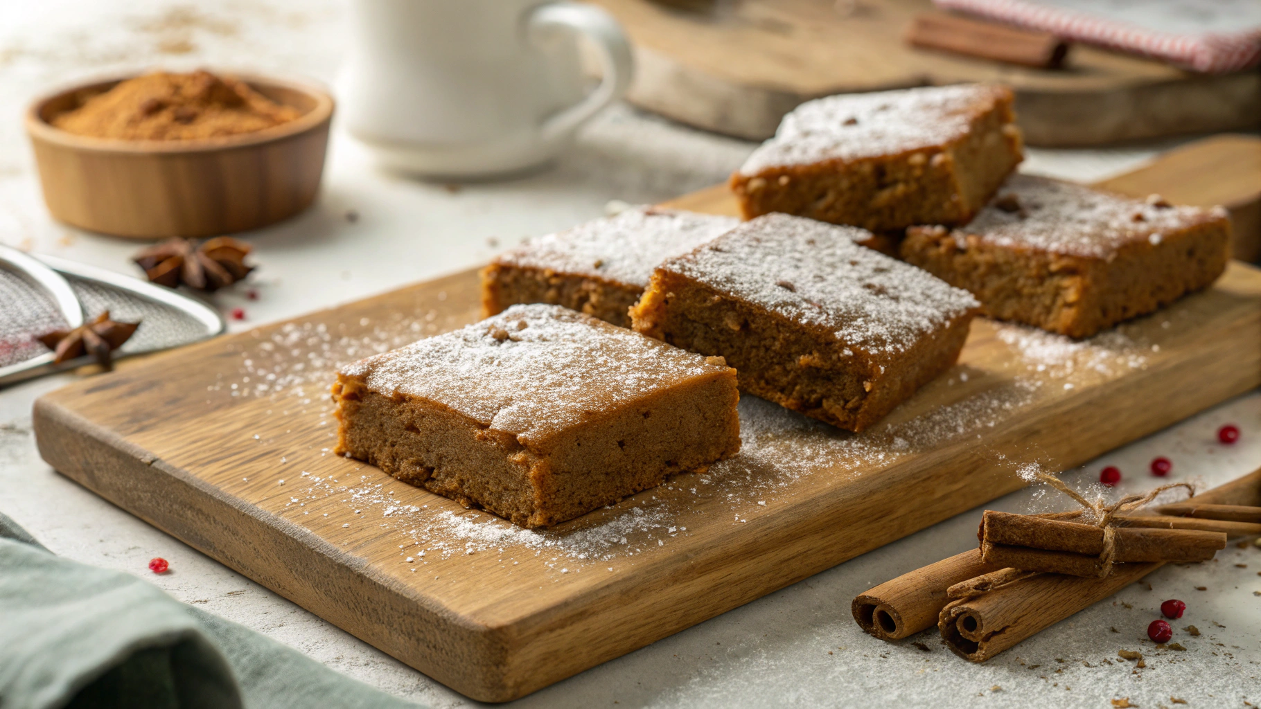 Gingerbread Cookie Bars Recipe
