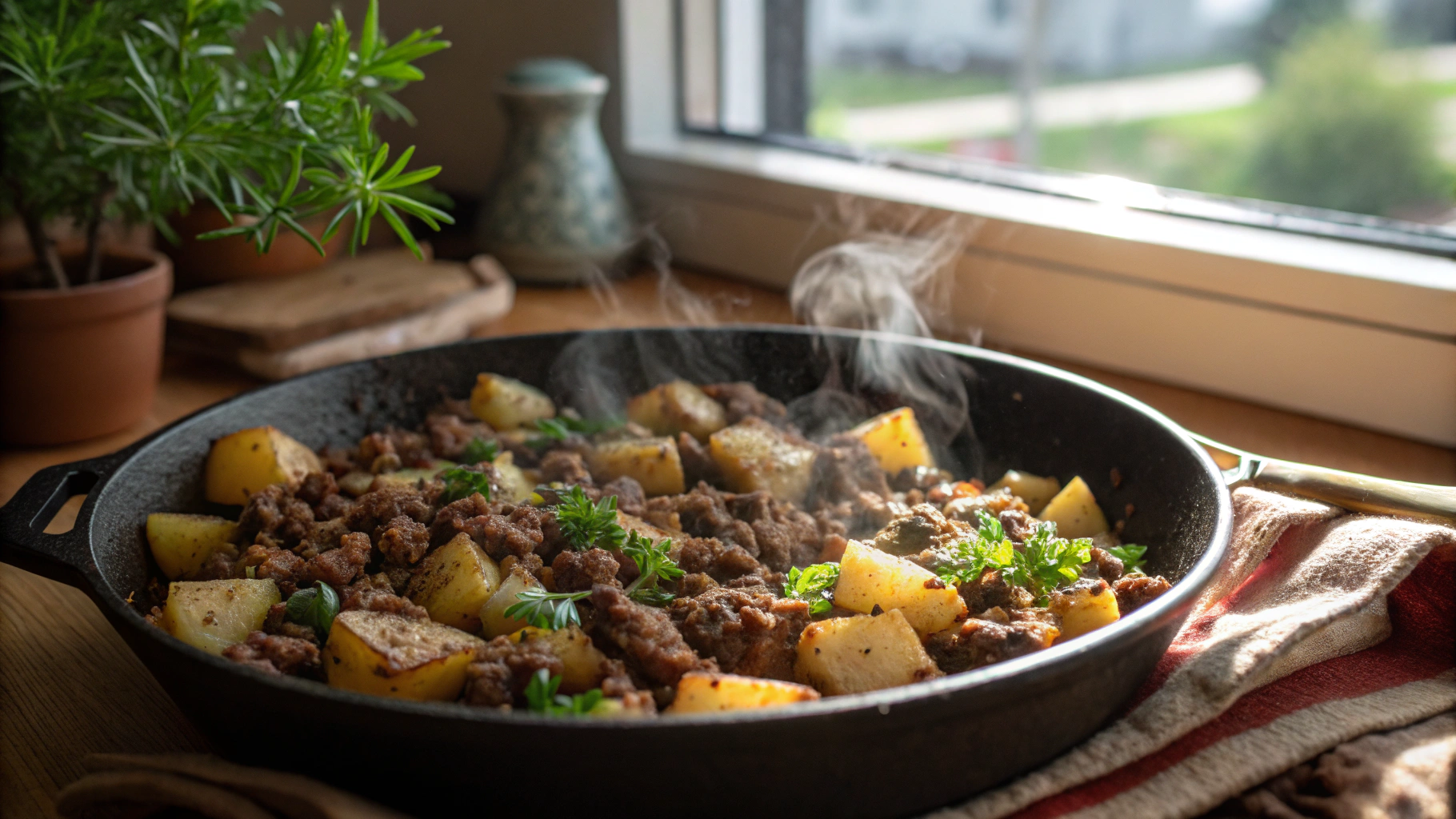 Ground Beef And Potatoes Recipe