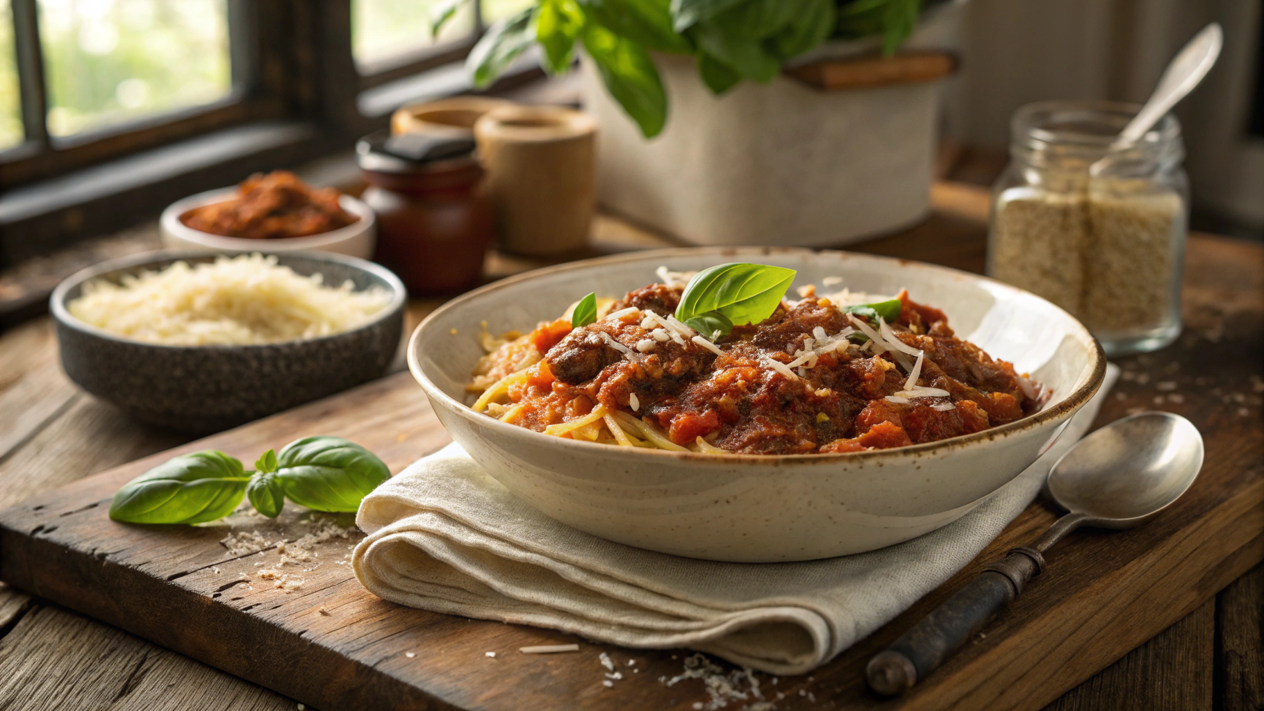 Ground Beef Orzo With Tomato Cream Sauce Recipe