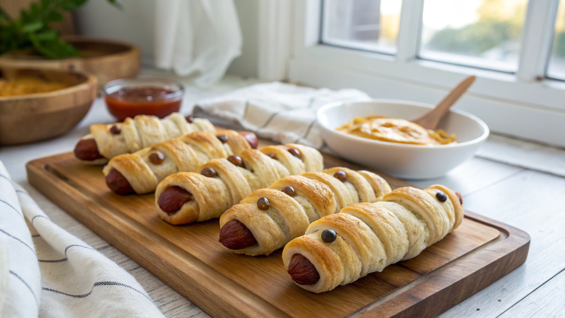 Halloween Mummy Hotdogs Recipe