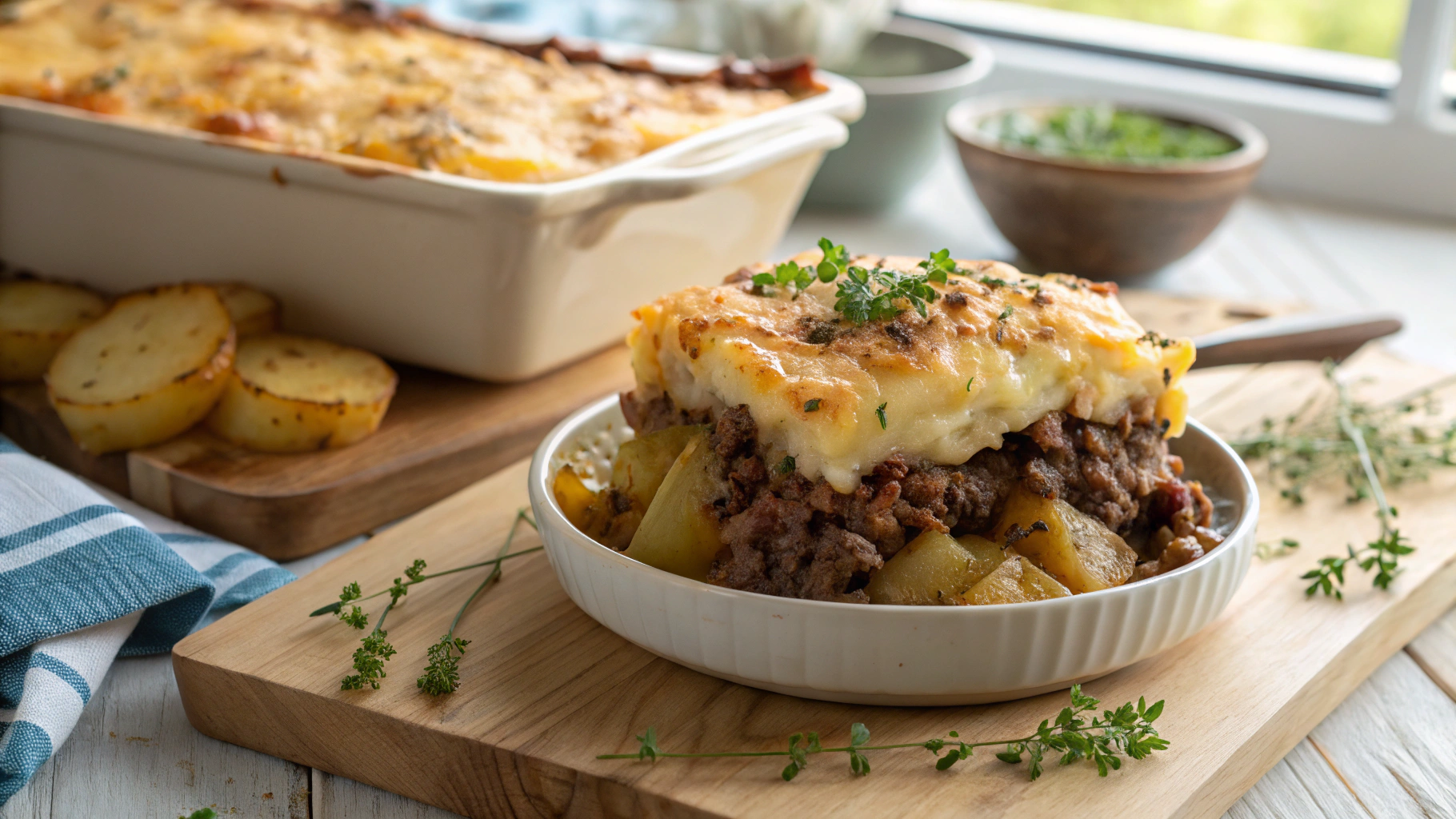 Hamburger And Potato Casserole Recipe
