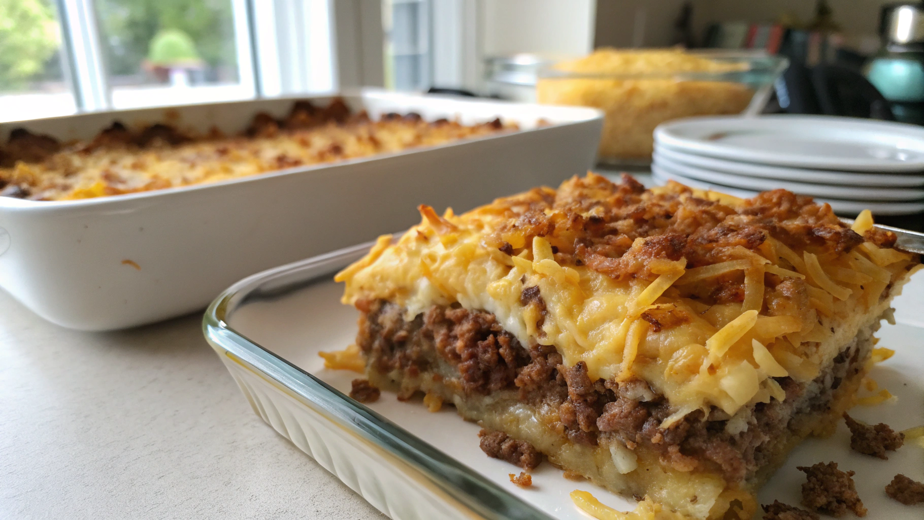 Hamburger Hash Brown Casserole Recipe