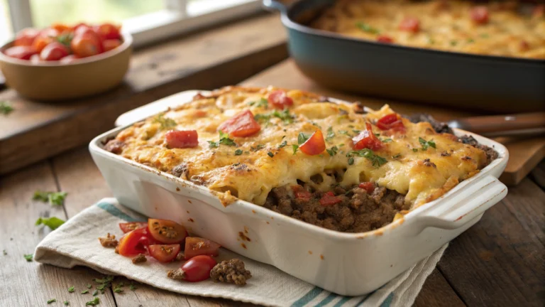 Hamburger Supreme Casserole Recipe
