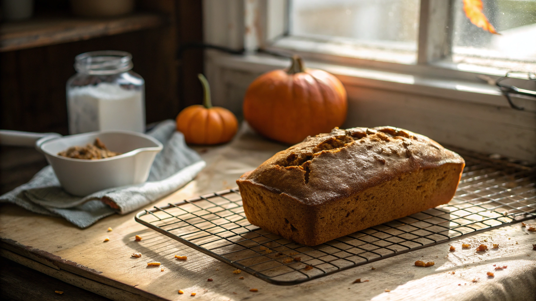 Healthy Pumpkin Bread Recipe
