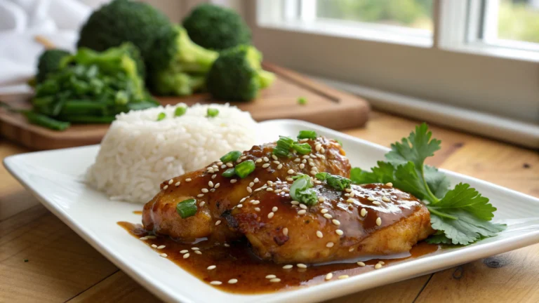 Honey Garlic Chicken Recipe